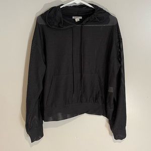Forever 21 large athletic mesh hoodie